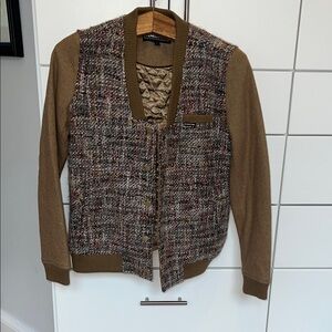 Members Only Brown Quilted Jacket
